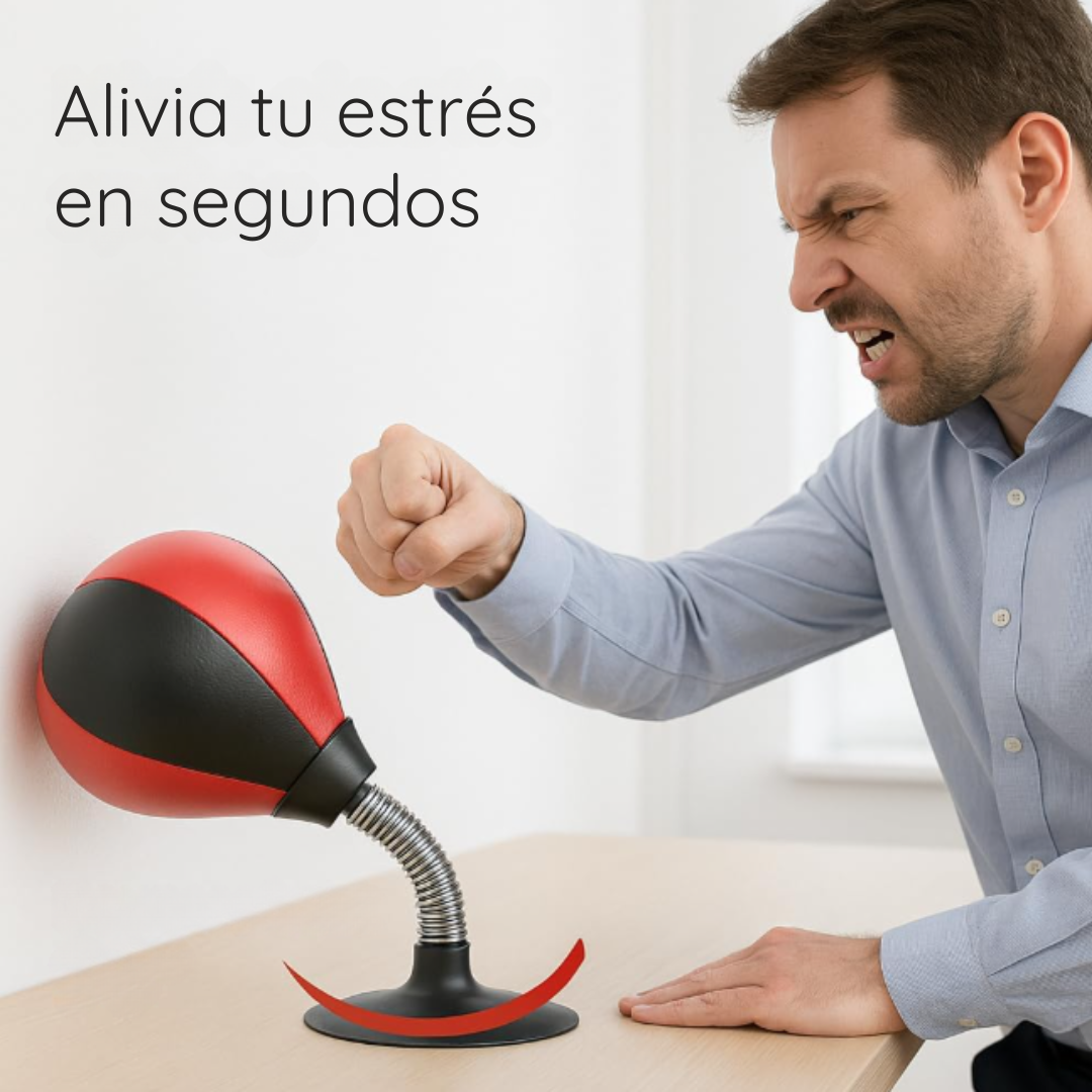 Saco de boxeo anti-estrés